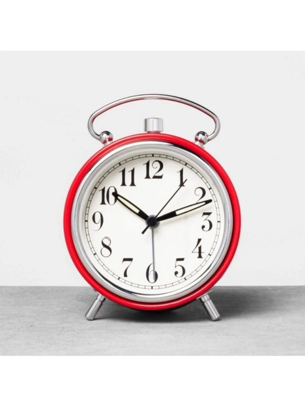 Hearth & Hand With Magnolia Unique Red Alarm Clock NWT